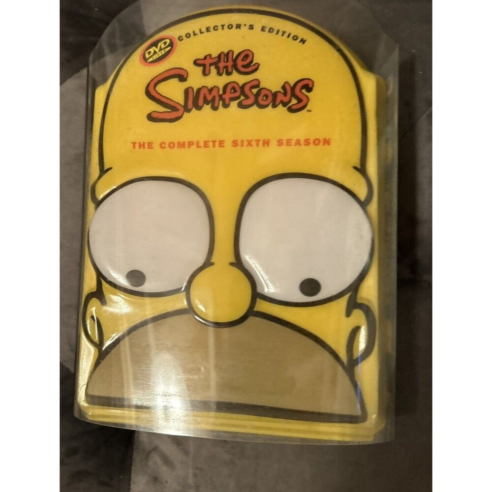 THE SIMPSONS - Complete Sixth 6th Season DVD Collector's Edition Homer Head